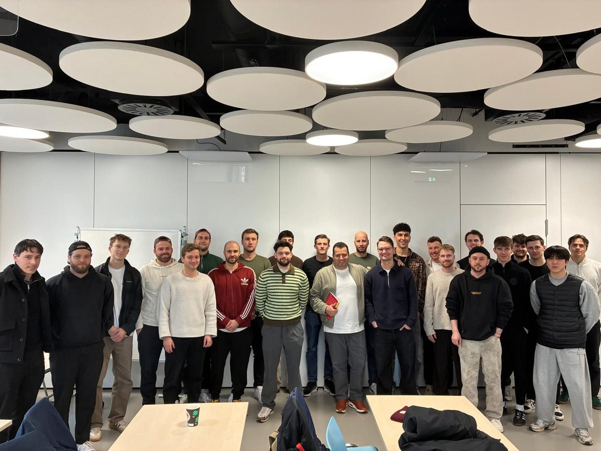 Guest lecture group at SpoHo university